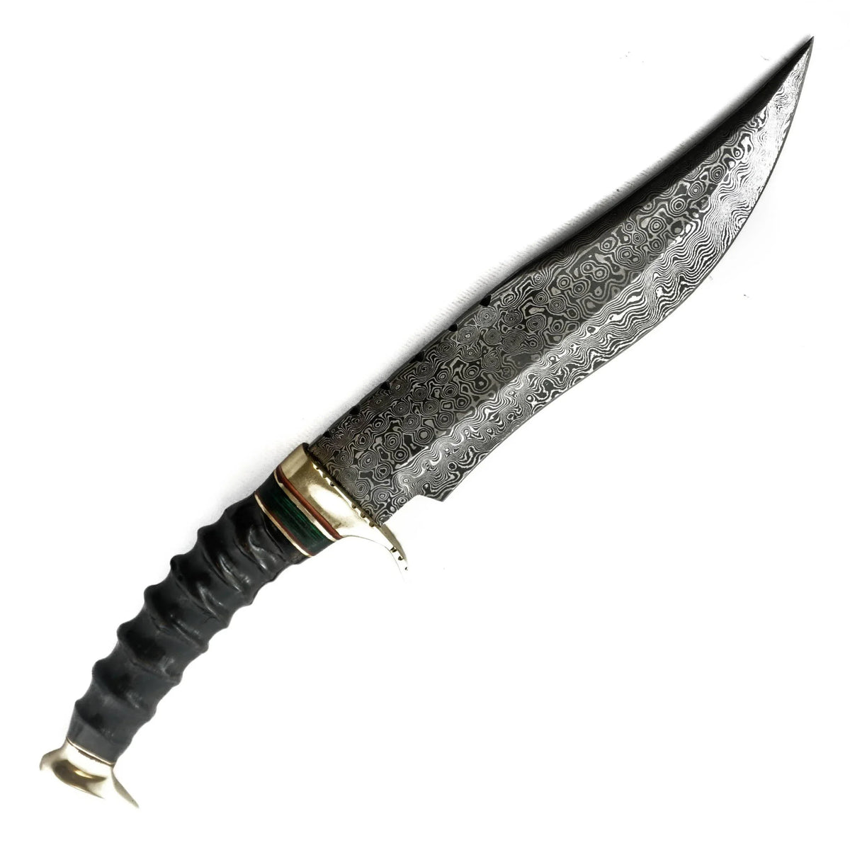 Hunting Damascus 13 Jungle Knife- Steel- High Carbon