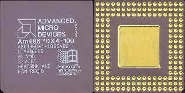 9619DPB CPU, CV 3VOLT AM486TM AMD DX4-100