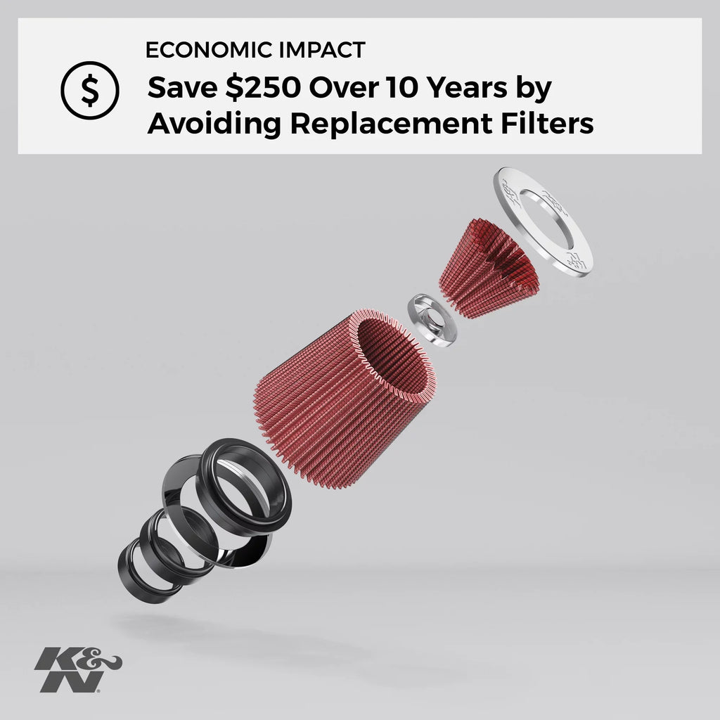 Industrial Duty: Filter: E-9156 K&N High Performance, Heavy Air Engine Premium, Filter, Replacement Washable,