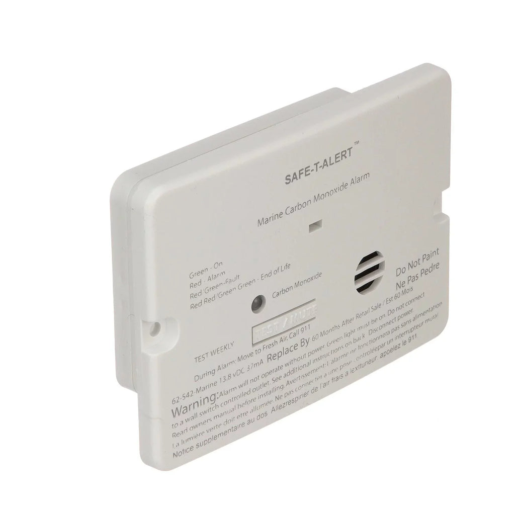 Mount 46361 Series Flush Carbon Seachoice Detector Monoxide 62 White