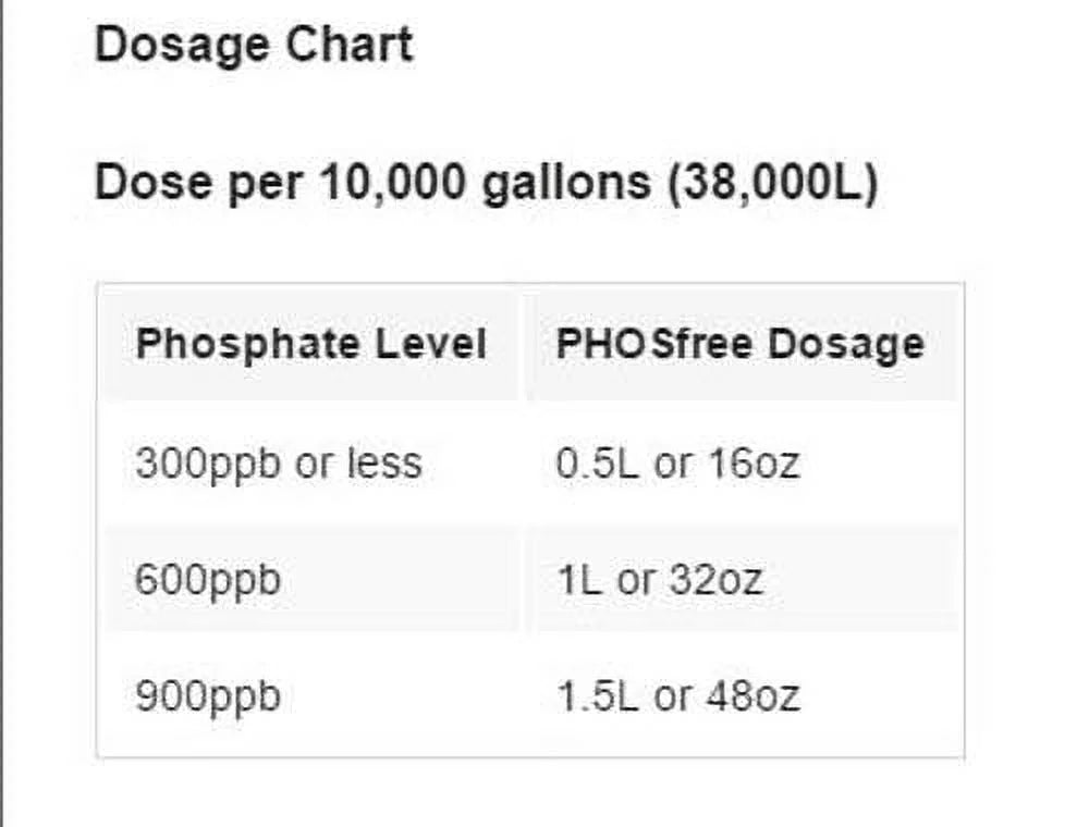 '- Swimming Natural 3 05121 Liters Chemistry Pool PHOSfree Phosphate Spa Remover