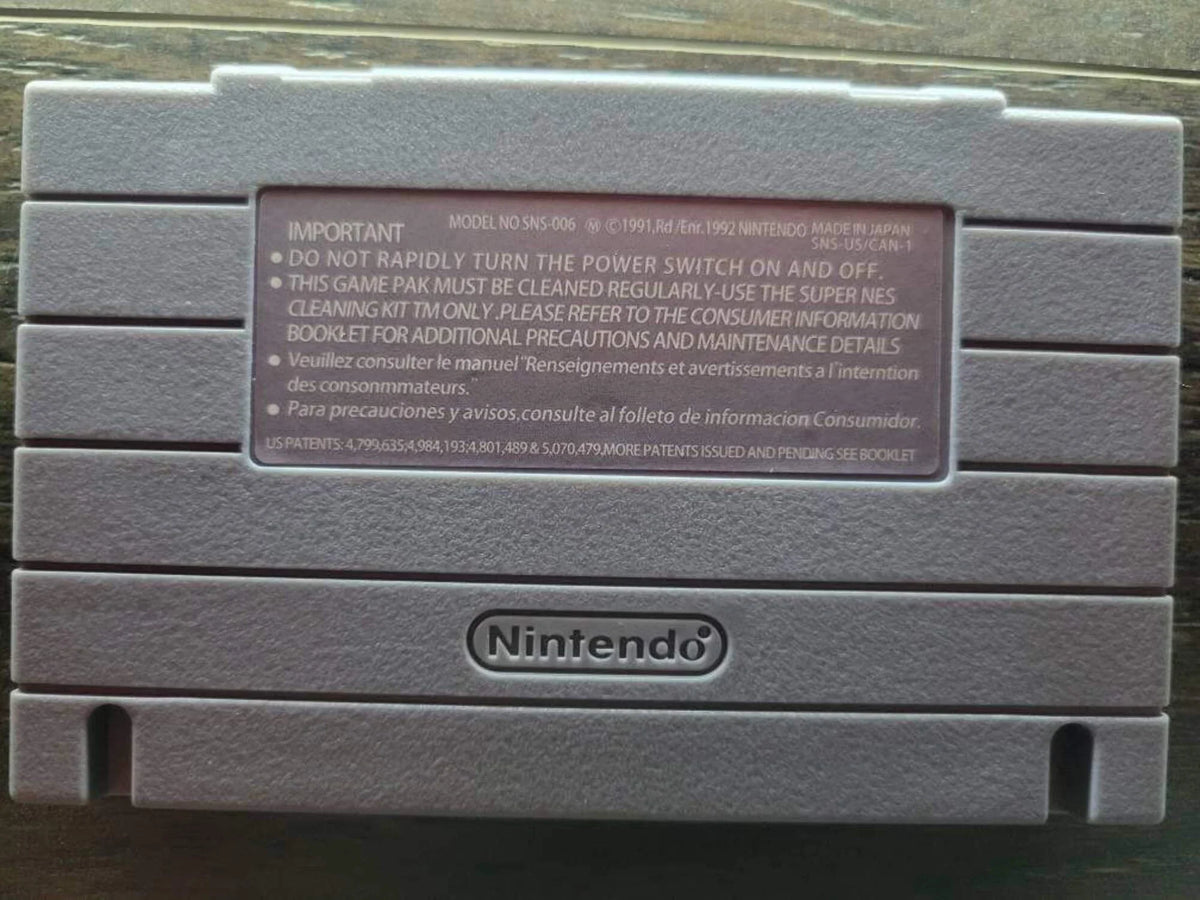 SNES - 1993 Cartridge Super Ent. - System Nintendo OutlAnder NTSC/PAL