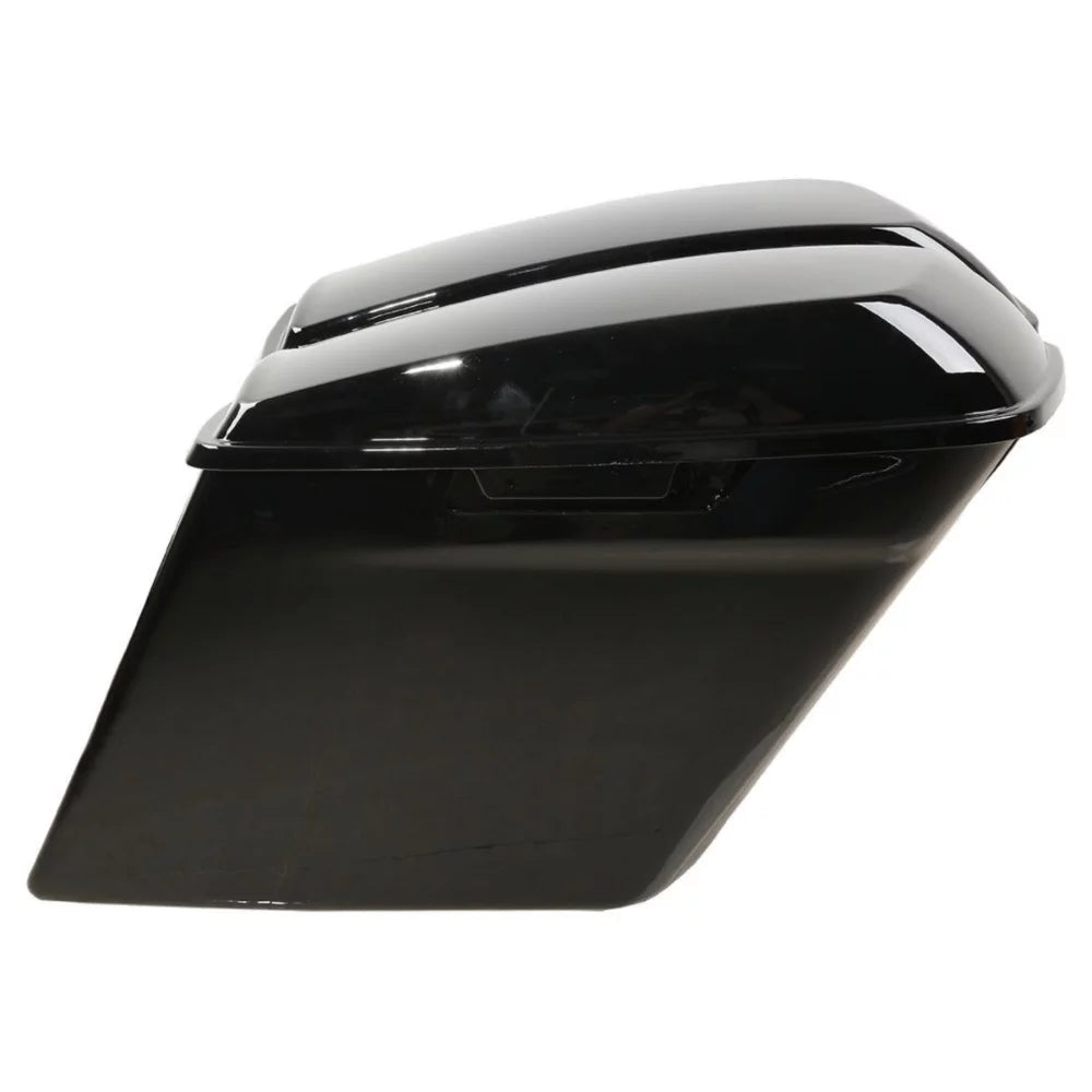 Saddlebags Harley-Davidson Stretched Black For 5" 2014-2022 Extended Glossy