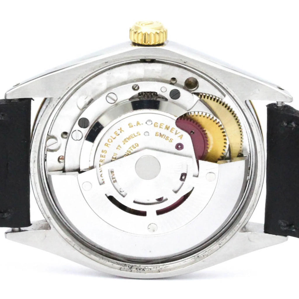 Watch Used Authenticated Oyster Yellow Airking Mens Steel Gold Perpetual BF560275 18K Vintage