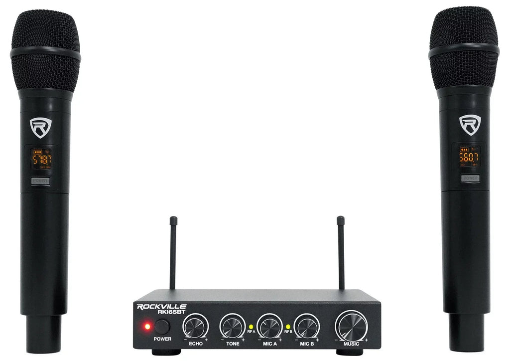 Microphone For RKI65BT System Karaoke Rockville Tablet/Smatphone/Laptop/TV+LED's