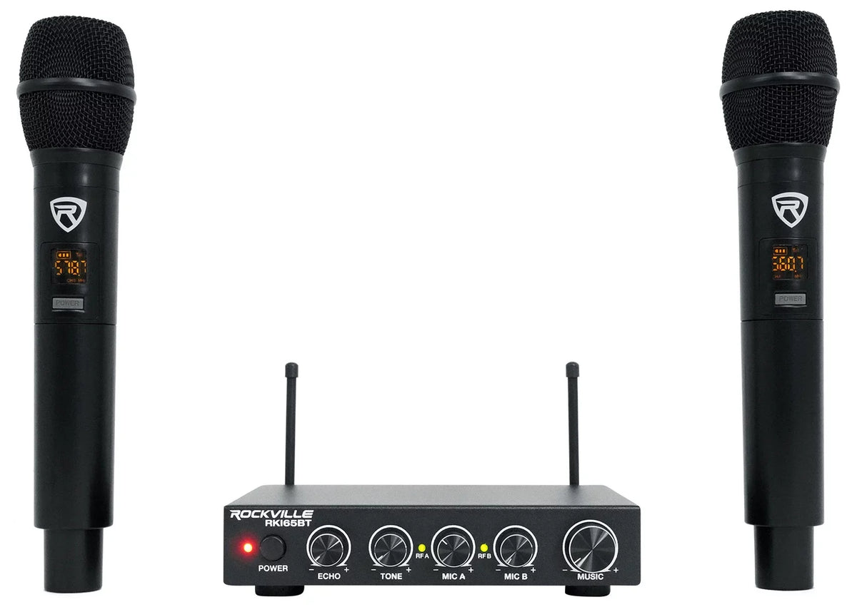 Microphone For RKI65BT System Karaoke Rockville Tablet/Smatphone/Laptop/TV+LED's