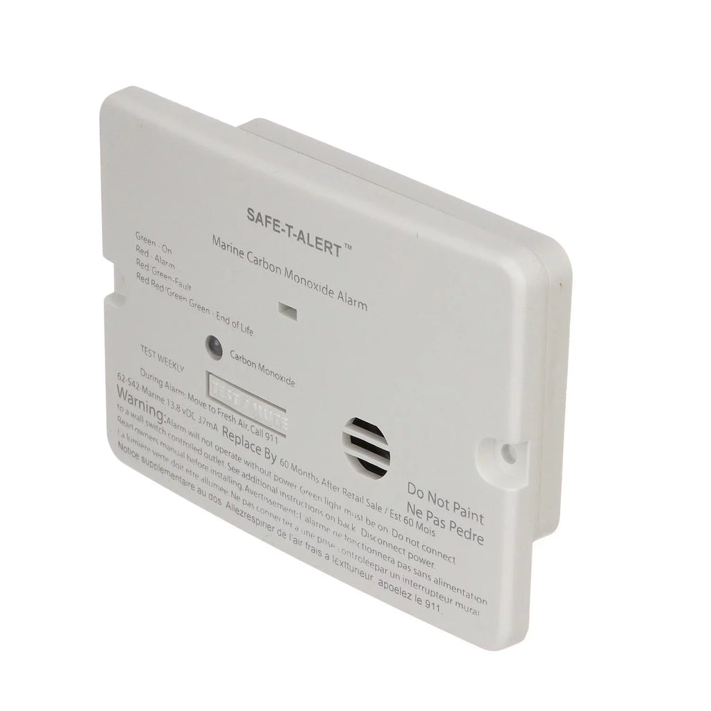 Mount 46361 Series Flush Carbon Seachoice Detector Monoxide 62 White