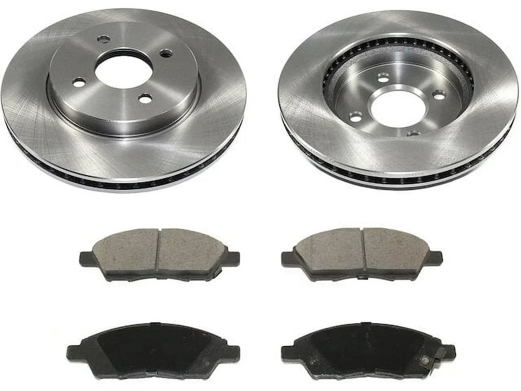 2018 2017 Rotor with 2016 Compatible 2015 Front Kit 4-Cylinder Pad 2013 2014 - 2019 Versa Nissan Brake and 1.6L - 2012