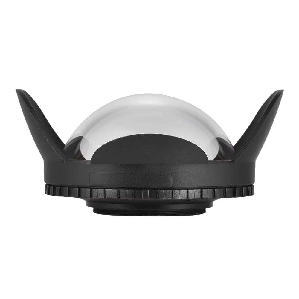 Port Lens Fisheye Case 197ft 197ft Cover Cover 67mm Round MEIKON Cover Dome 60m/ 60m/ Port Case Case Port 197ft Lens Waterproof Camera Shade Adapter Waterproof Shade 60m/ Port,Shade Wide Wide Lens
