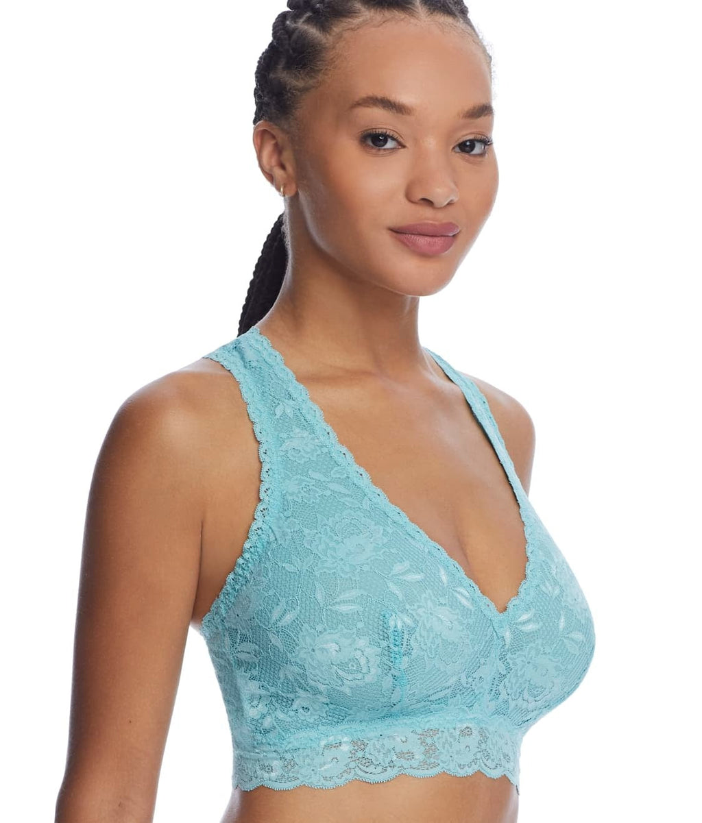 NWOT Curvy Racerback Never COSABELLA Large, Never Say Bra, Capri Blue US