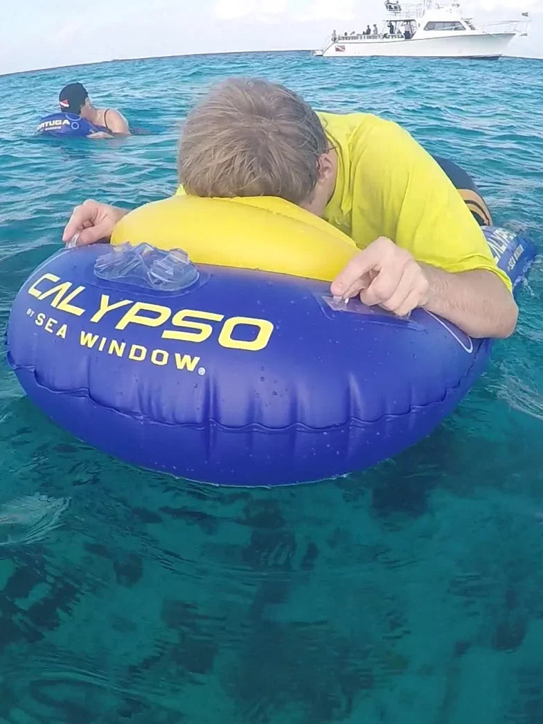 Window Video Snorkeling Raft Mount Sea Underwater Calypso with