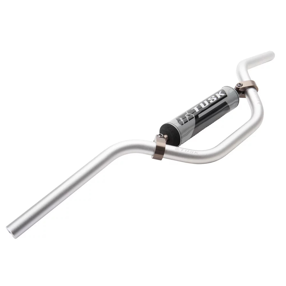 YZ T-10 Aluminum 2000 Bend LX4 Tusk For Silver Mini LEM 7/8" Handlebar