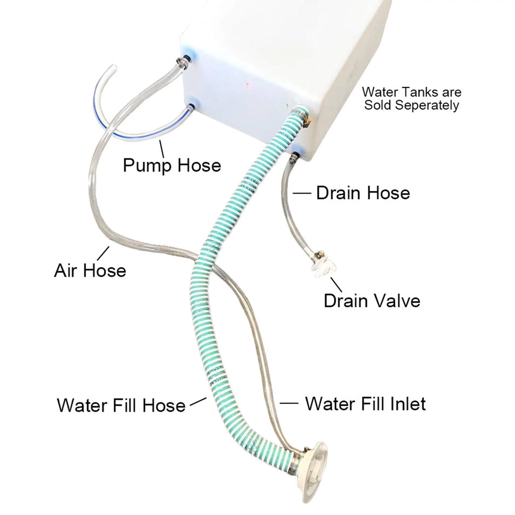Connection RV, Hose Trailer, Camper Fresh liquid Tank Kit Accessory Concession, -