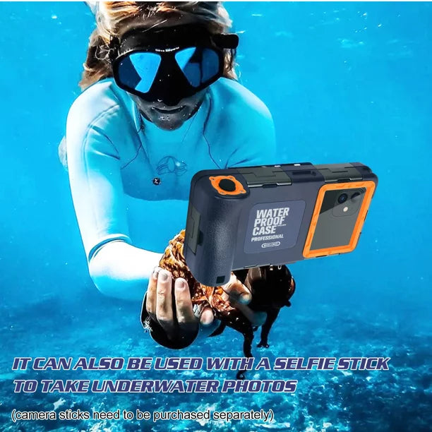 Waterproof Professional Up 6.9 for Case And to UrbanX Underwater Photo LCD Snorkeling J2 all Lanyard Protective Surfing BLU Video Swimming Phones Inch Diving Housing [15m/50ft] with